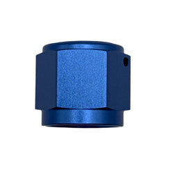 MaxFlo Motorsport AN08 End Cap Blue