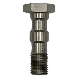 MaxFlo Motorsport 3/8 UNF 31mm Long S/S Double Banjo Bolt