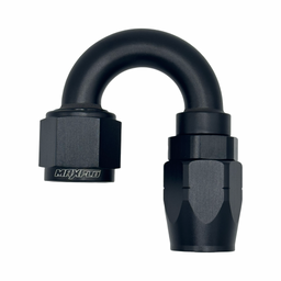 MaxFlo Motorsport AN12 180 degree Swivel Black