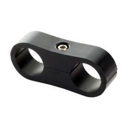 MaxFlo Motorsport 1/4" 6.5MM Billet Hose Separator Black