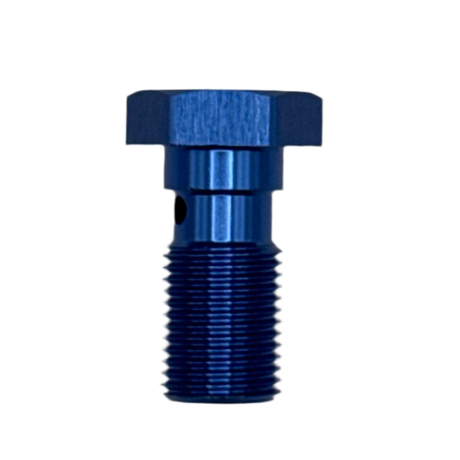 MaxFlo Motorsport 3/8X24 23MM Banjo Bolt Blue