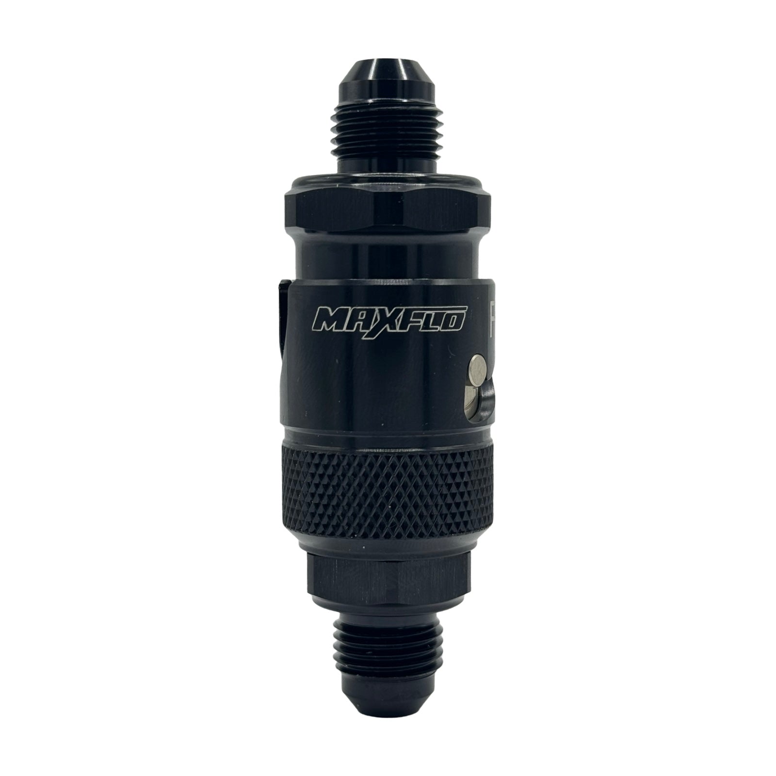 MaxFlo Motorsport AN08 Fuel Dry Break Black