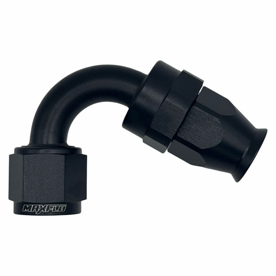 MaxFlo Motorsport AN10 120 Degree Swivel Black PTFE