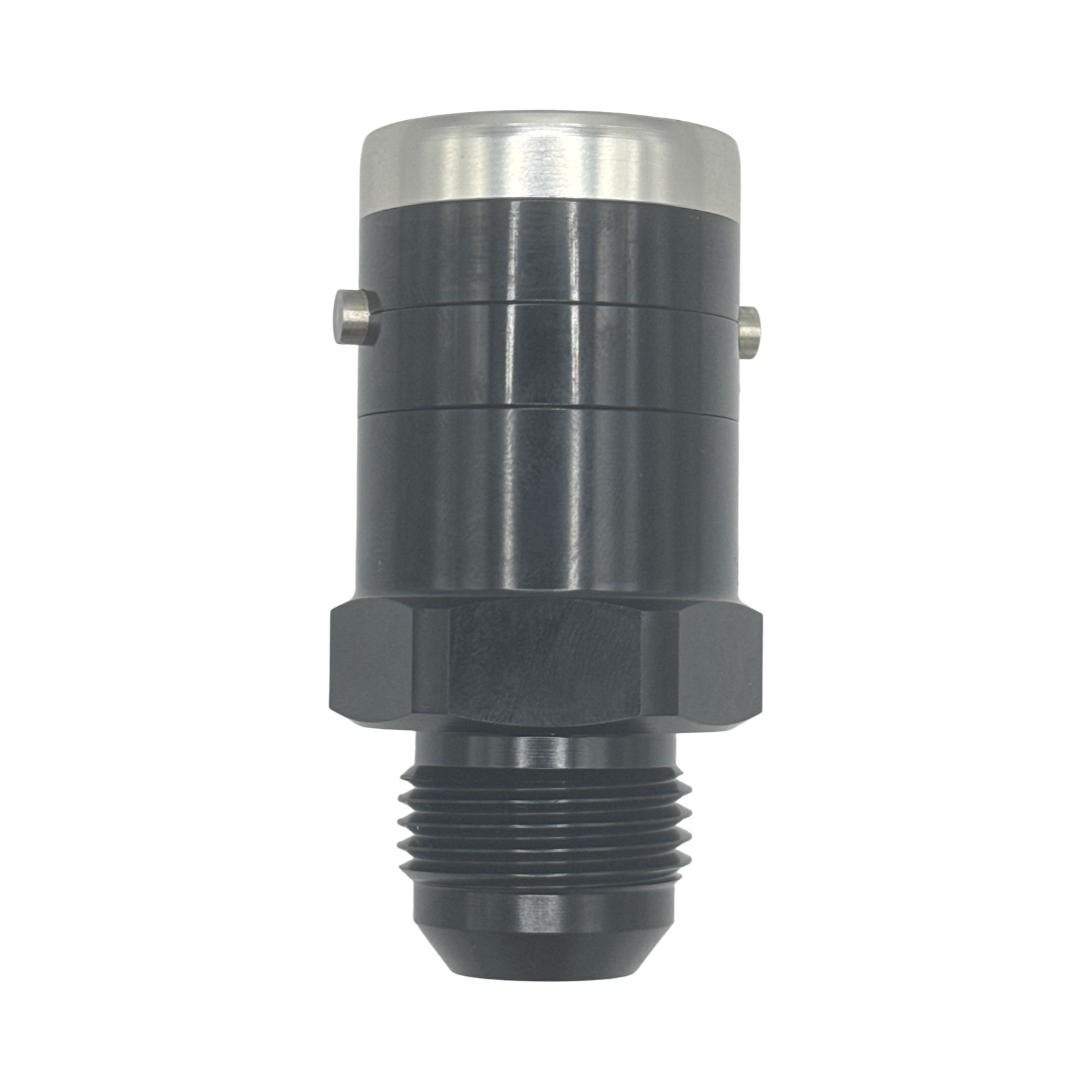 AN12 Fuel Dry Break Black | Quick Release Fitting | Maxflo
