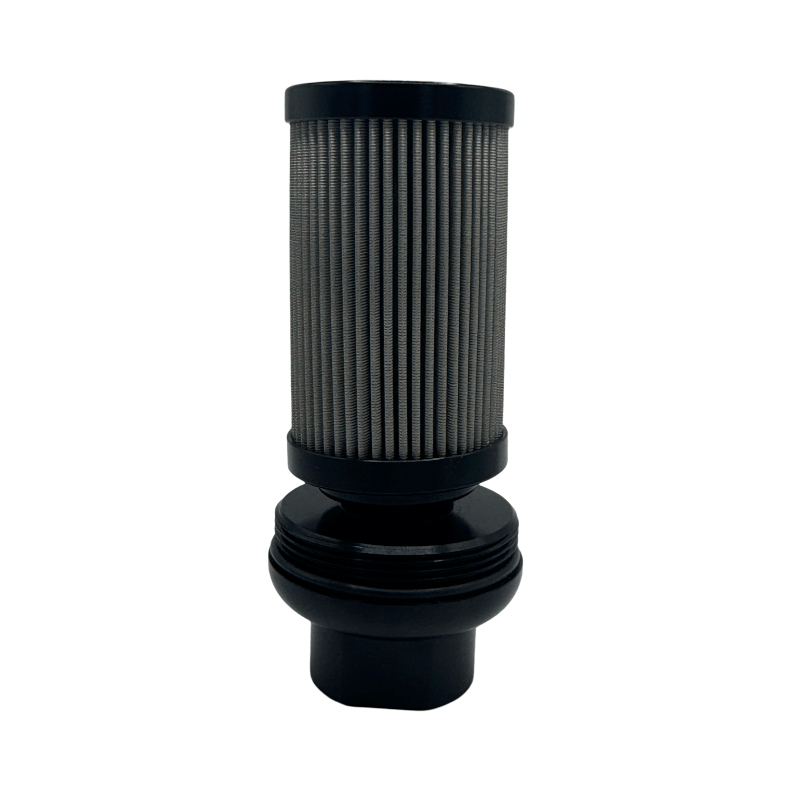 MaxFlo AN10 ORB Billet Fuel Filter 50MM BLack