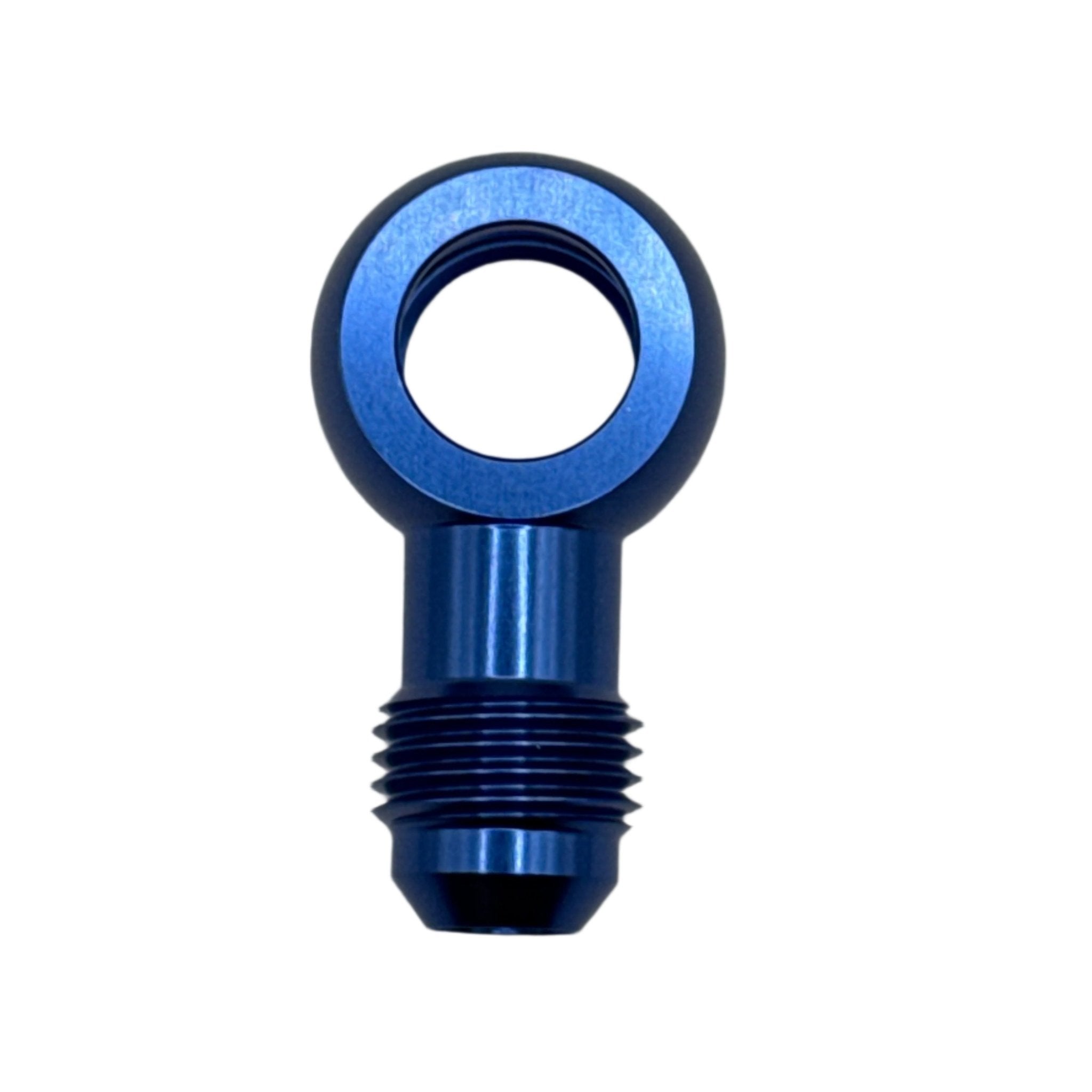 MaxFlo Motorsport AN06 10.5MM Banjo Plate Blue