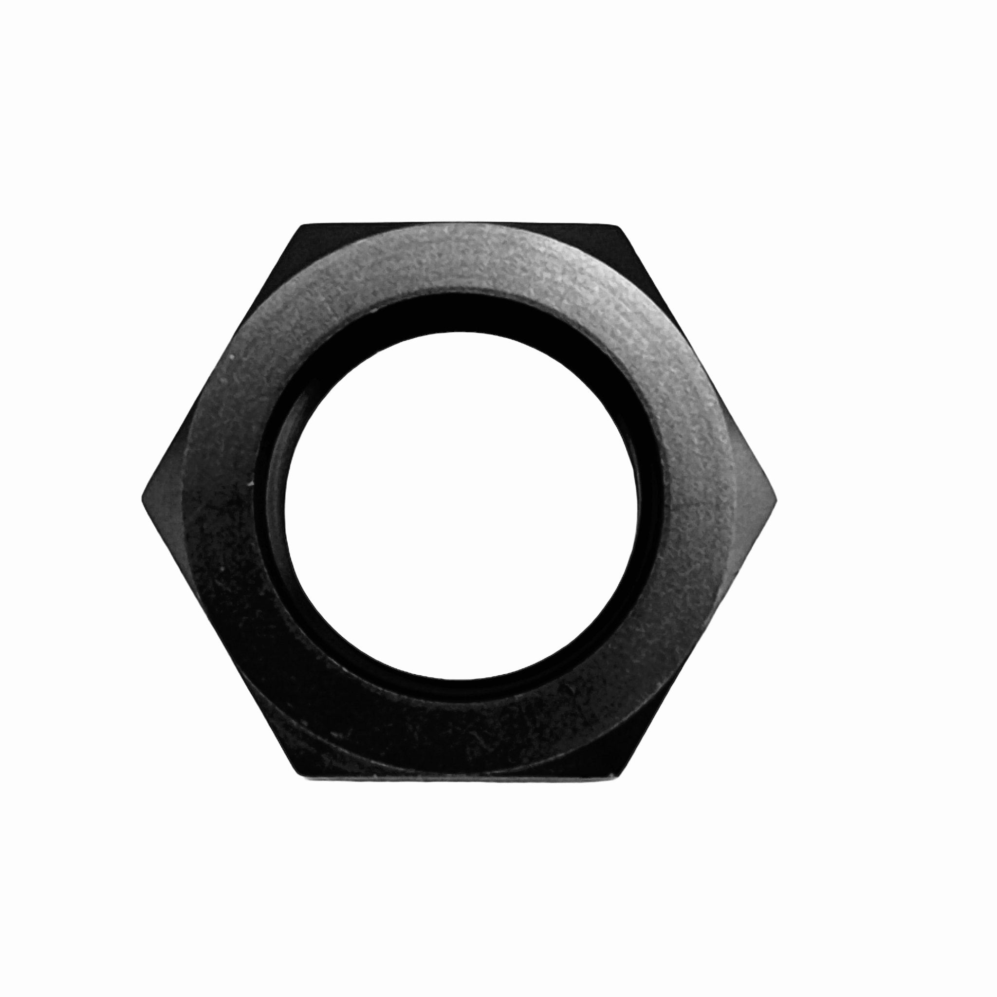 MaxFlo Motorsport AN06 Bulkhead Nut Black