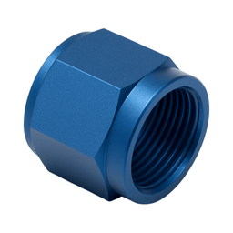 MaxFlo Motorsport AN06 End Cap Blue