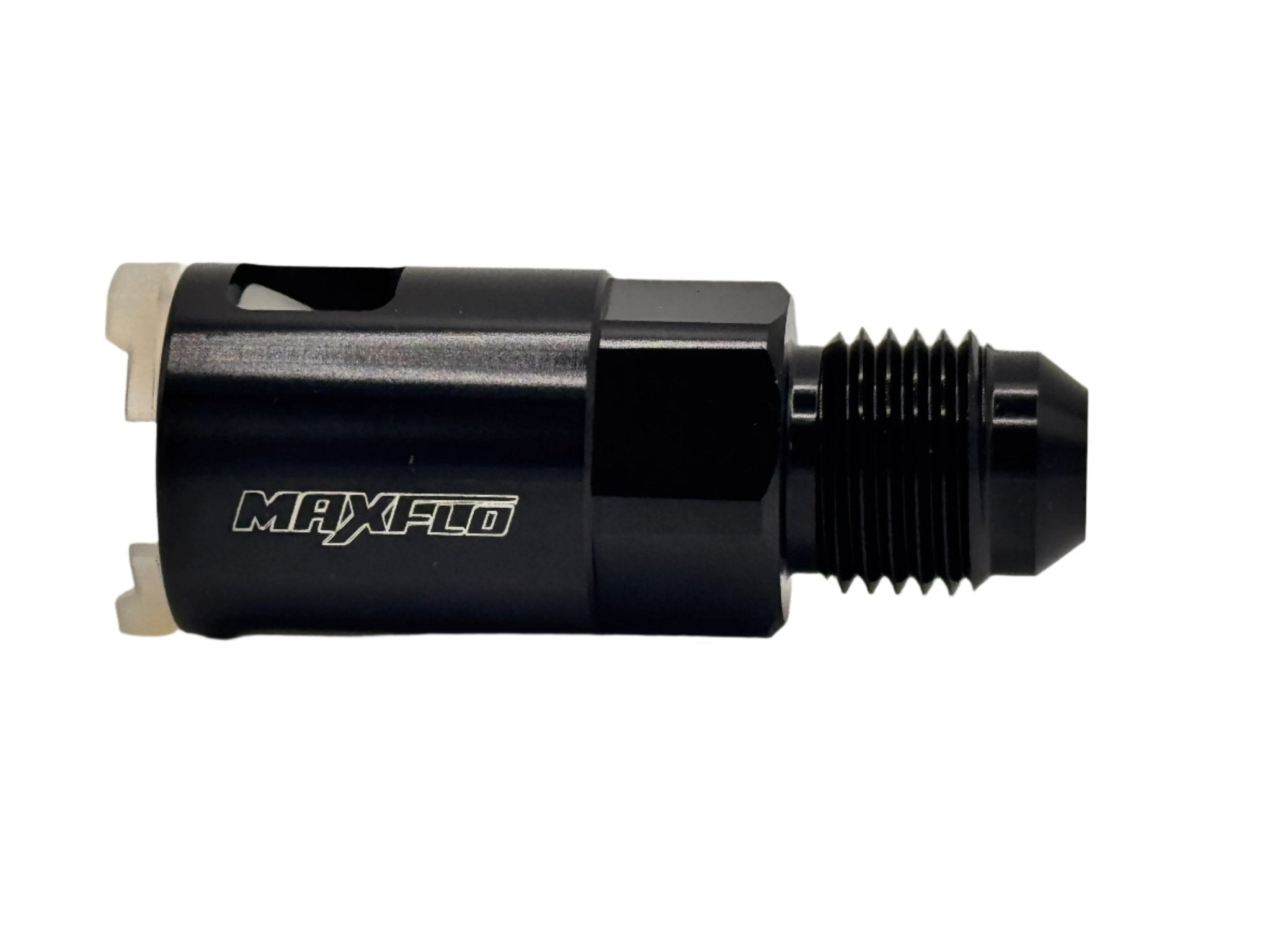 MaxFlo Motorsport AN06 TO 3/8 Fuel Line Black