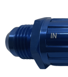 MaxFlo Motorsport AN08 150 Micron Inline Fuel Filter