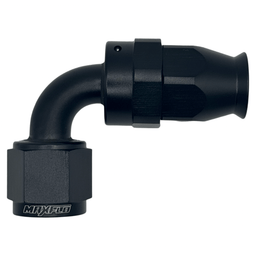 MaxFlo Motorsport AN10 90 Degree Swivel Black PTFE