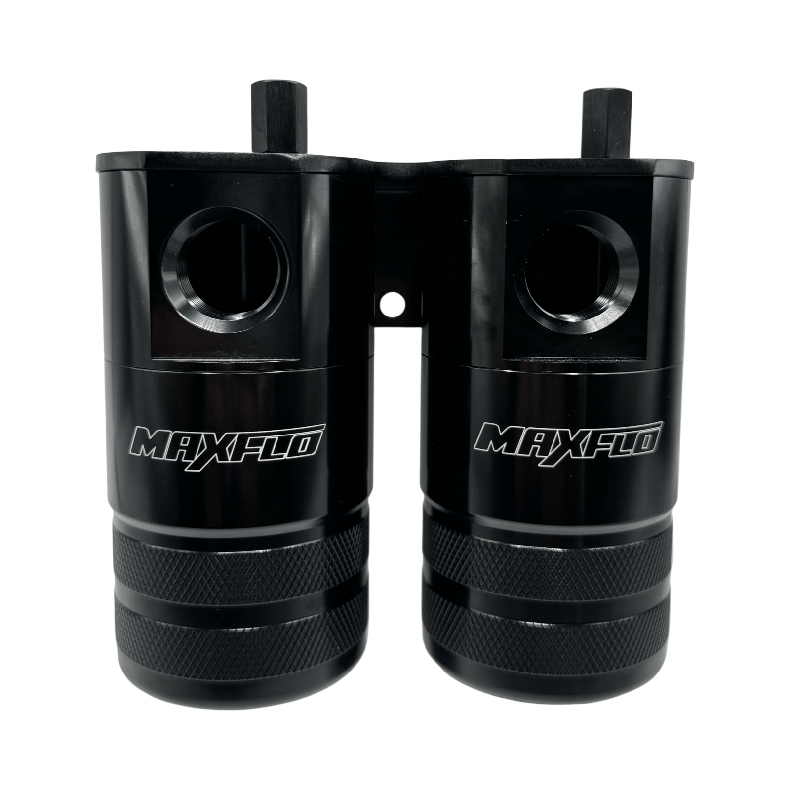 MaxFlo Motorsport AN10 Dual Billet Catch Can