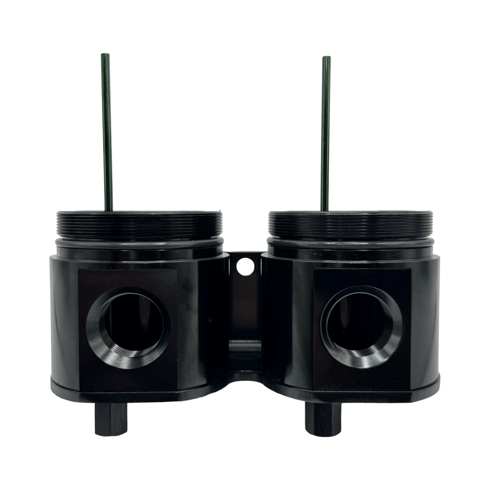 MaxFlo Motorsport AN10 Dual Billet Catch Can