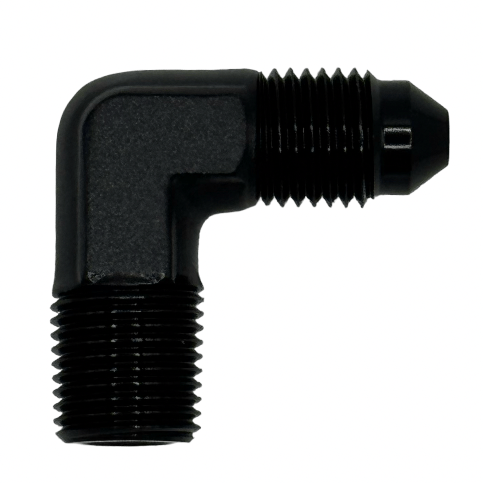 MaxFlo Motorsport AN4 90 Degree 1/8NPT Male