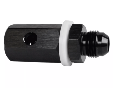 MaxFlo Motorsport AN8 Rollover Valve Black