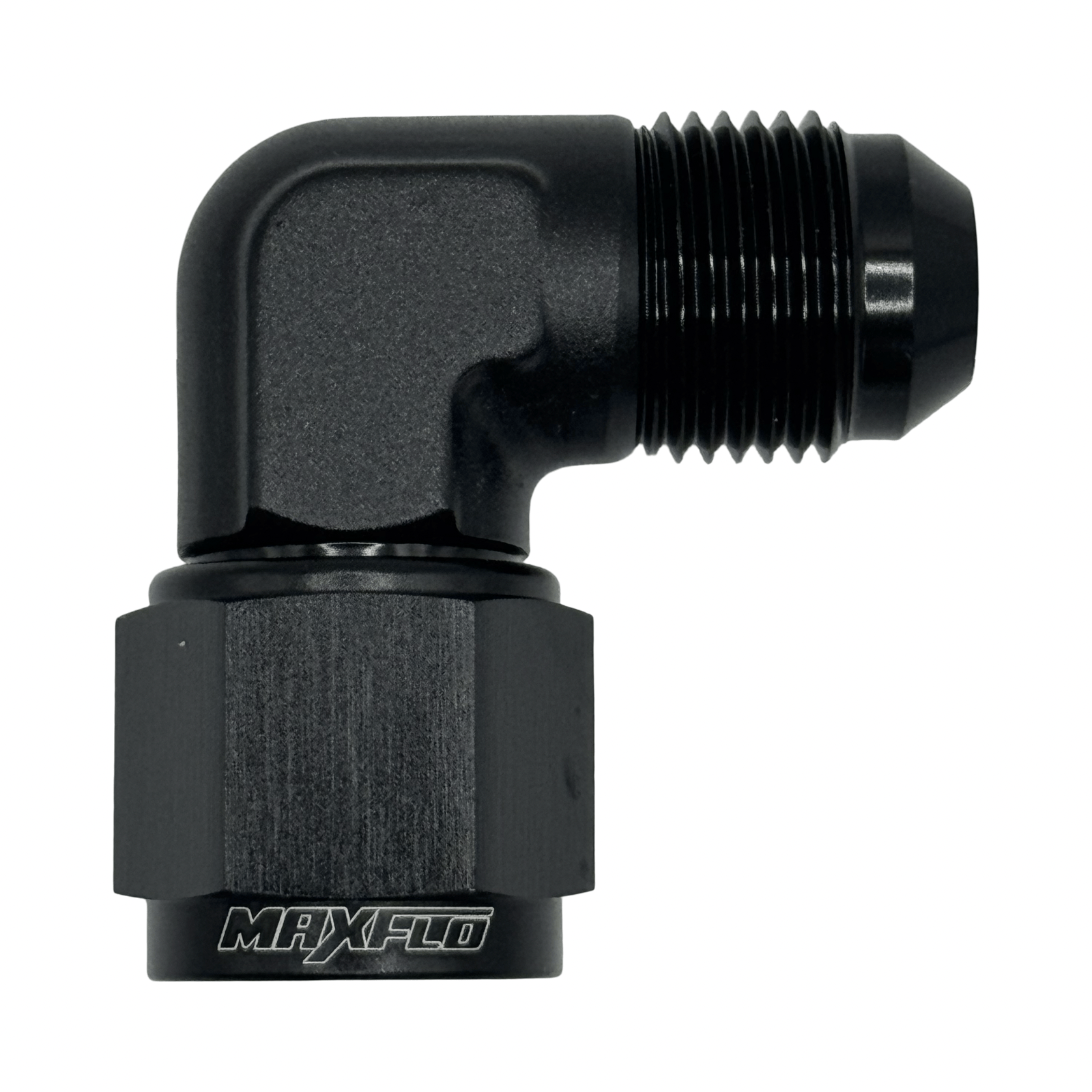 MaxFlo Motorsport Forged AN12 90 Degree Coupler
