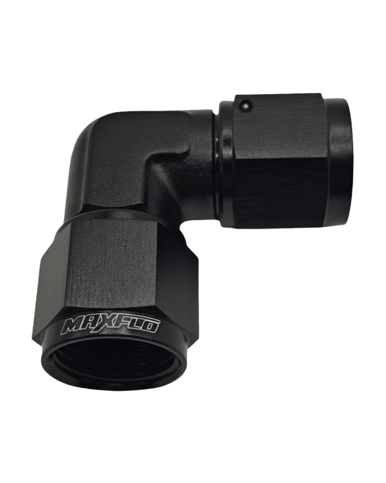 MaxFlo Motorsport 90° Forged Female Swivel Coupler AN12