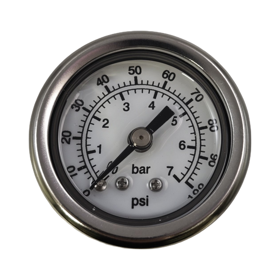 MaxFlo Motorsport 1-1/2" 0-100 PSI Pressure Gauge