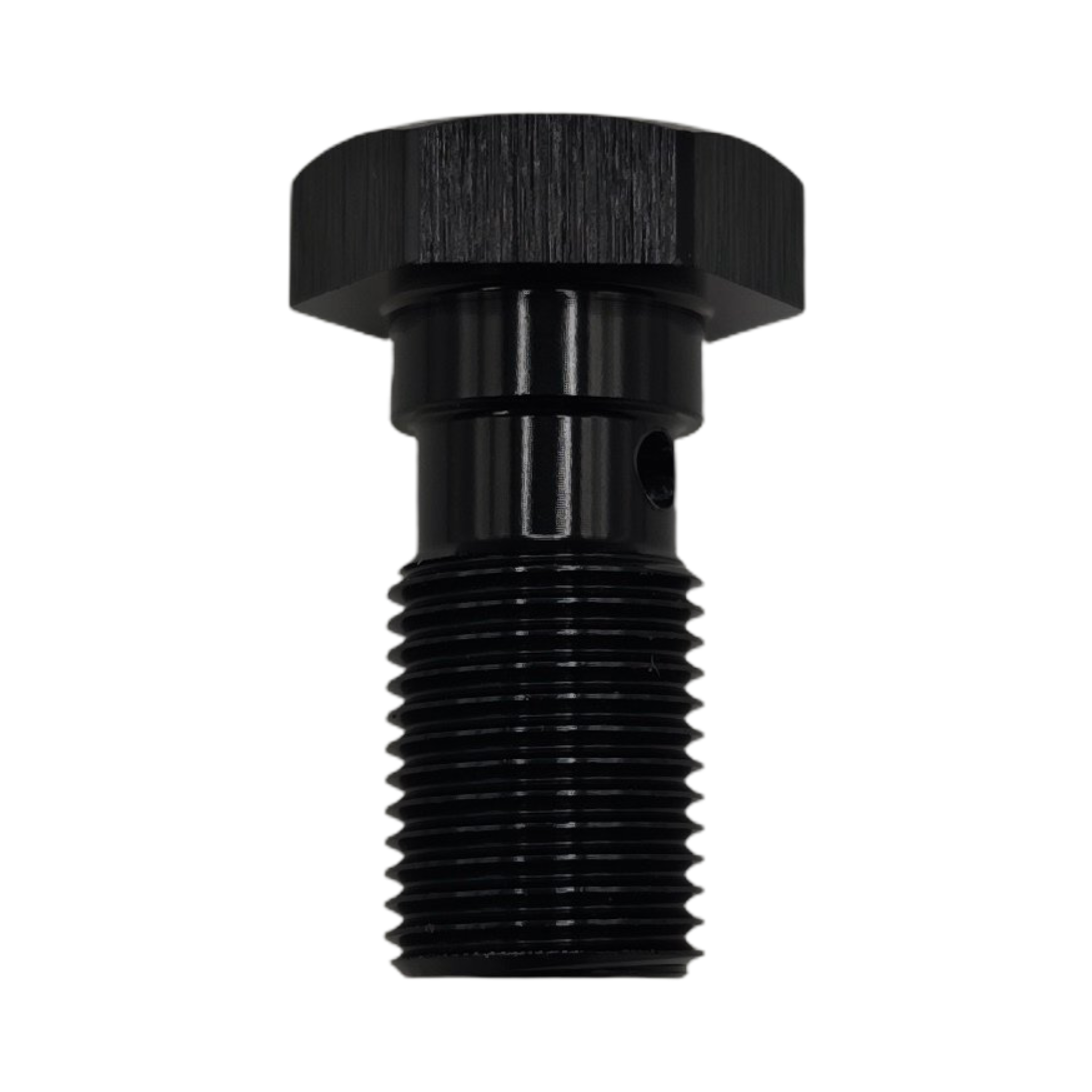 MaxFlo Motorsport M14X1.5 22MM Banjo Bolt Black
