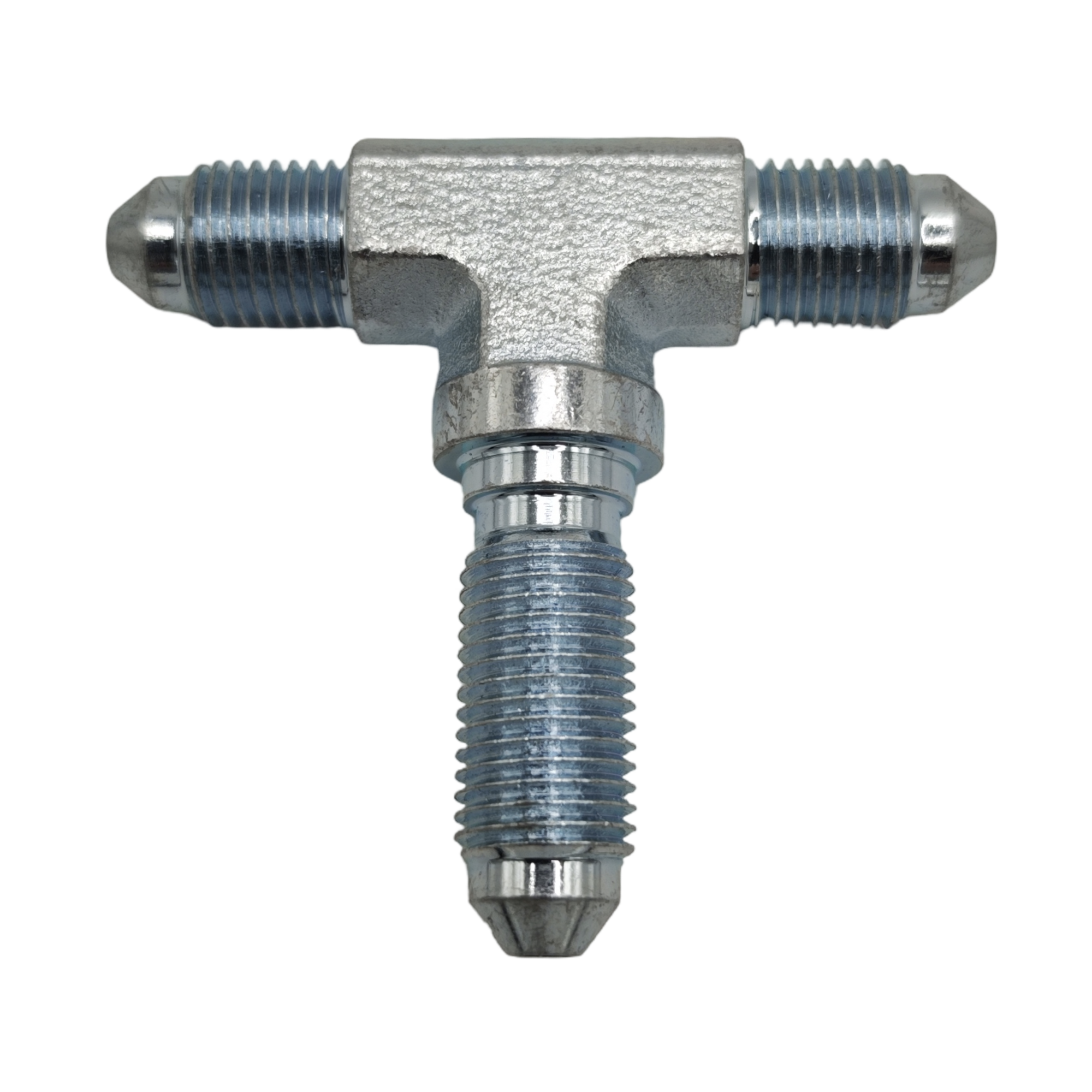 MaxFlo Motorsport 3/8 UNF AN03 Male to Male 3 Way Bulkhead S/T