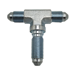 MaxFlo Motorsport 3/8 UNF AN03 Male to Male 3 Way Bulkhead S/T