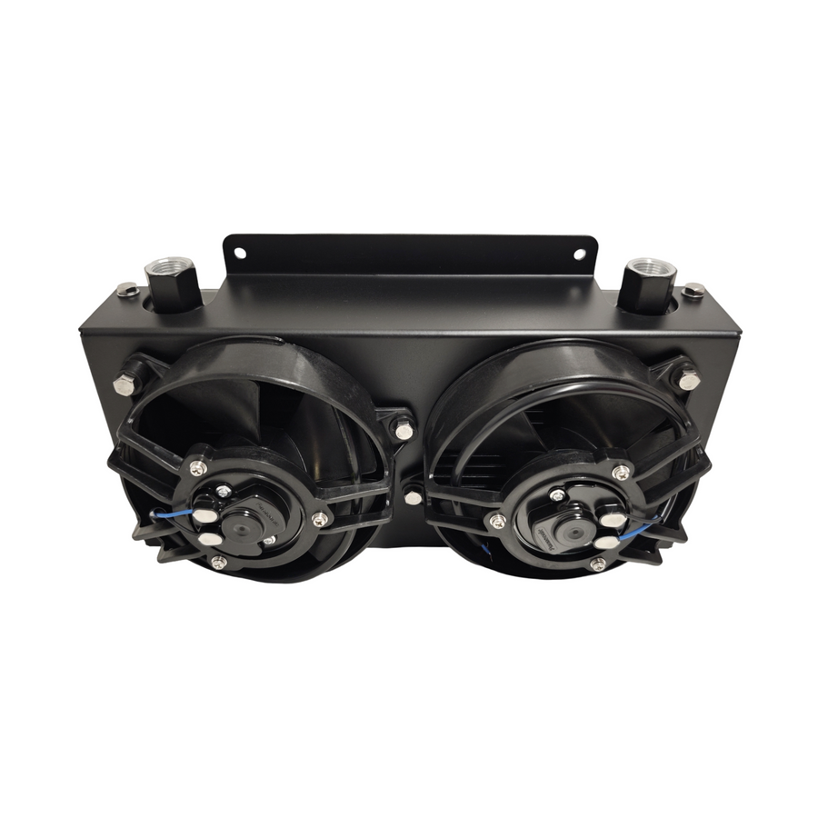MaxFlo Motorsport 19 Row Oil Cooler With Fans