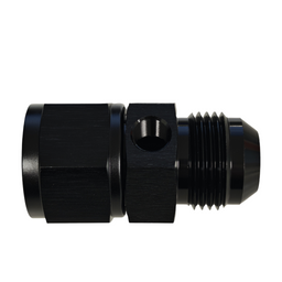 MaxFlo Motorsport AN10 Adapter 1/8NPT Port Black