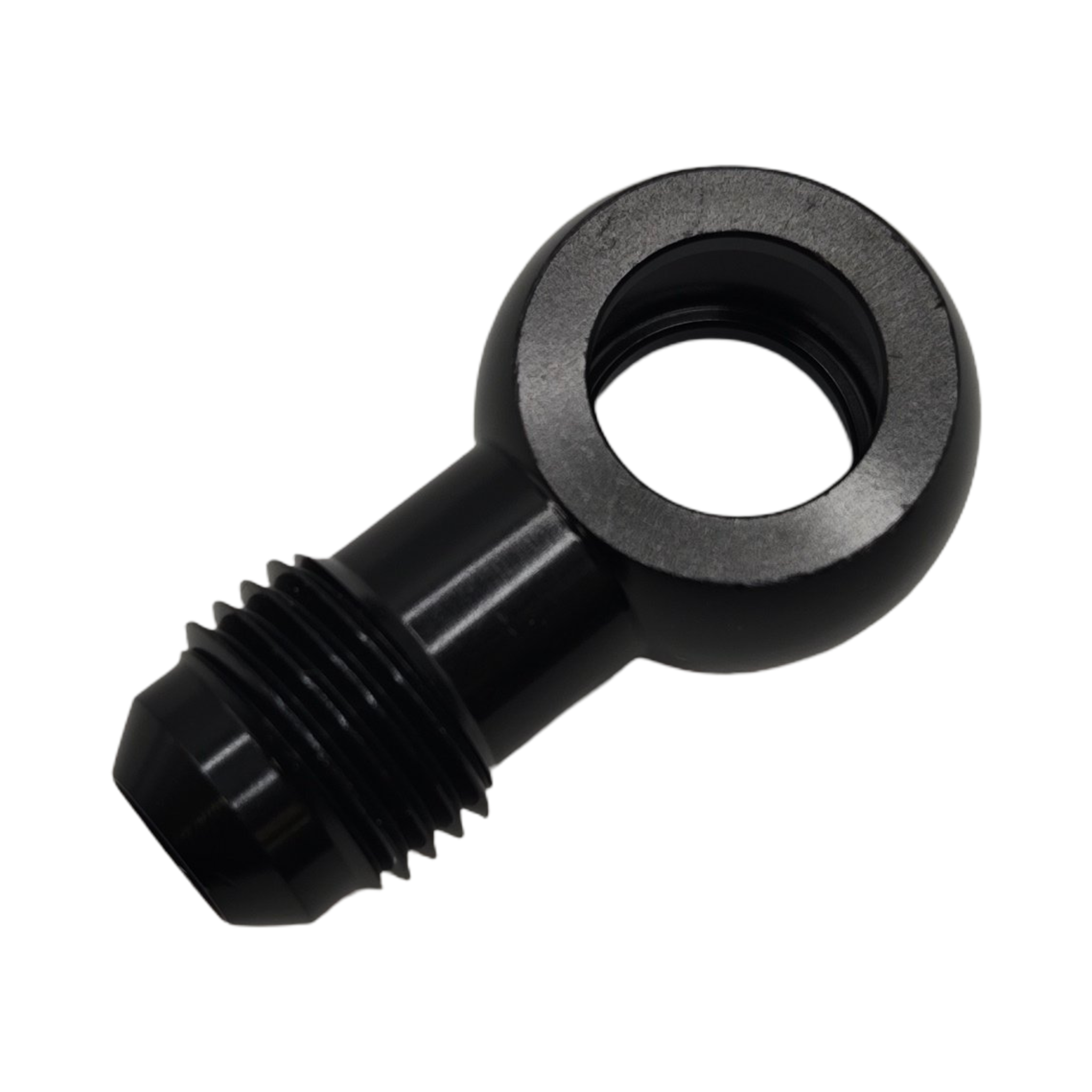 MaxFlo Motorsport AN06 16.5MM Banjo Plate Black