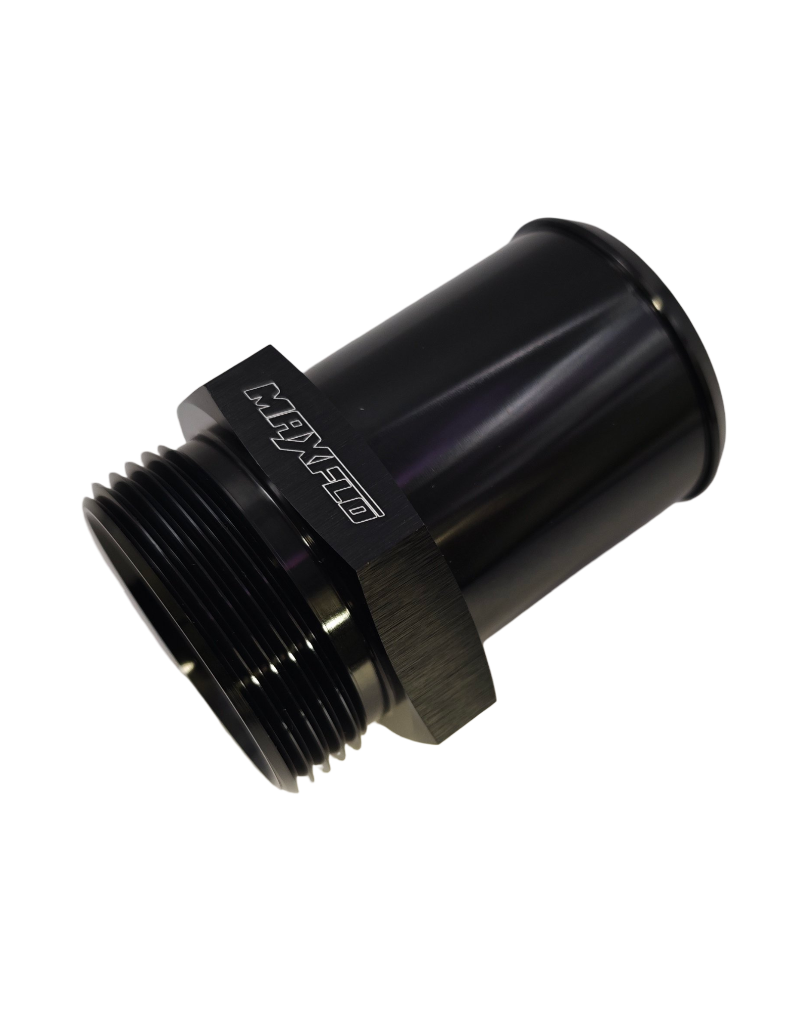 MaxFlo Motorsport ORB20 to 38mm (1.5") Hose Adapter Black