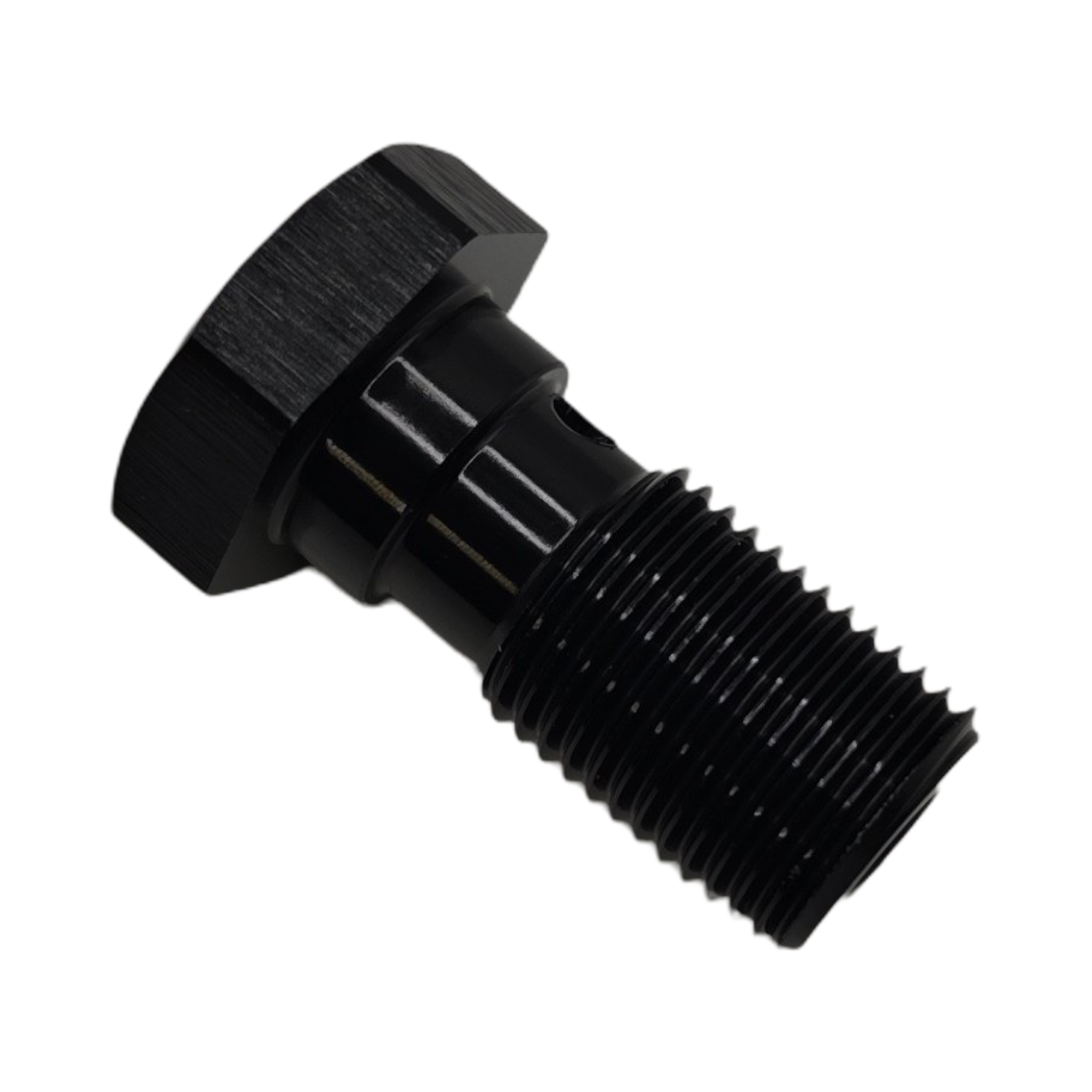 MaxFlo Motorsport M14X1.5 22MM Banjo Bolt Black